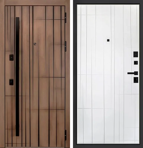 Дверь уличная в частный дом с терморазрывом №102