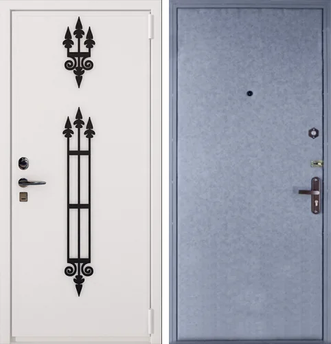 Дверь в дачный дом №1