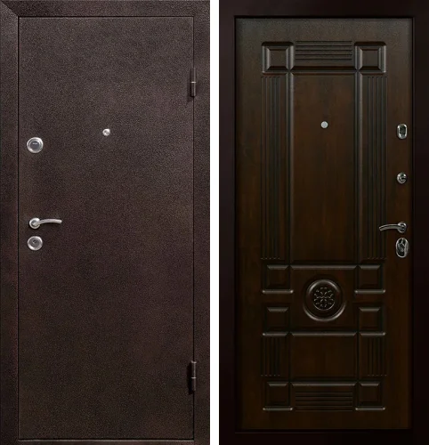 Дверь входная на дачу теплая №18