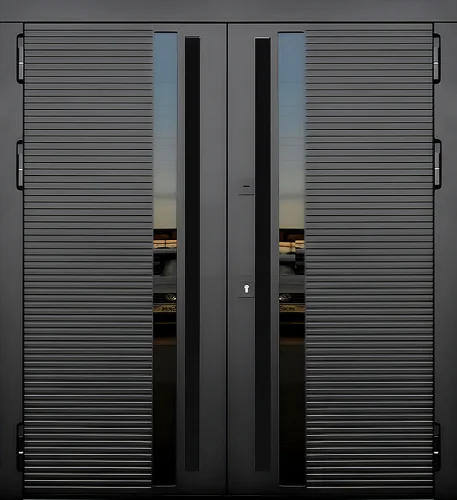 Входная дверь из двух полотен №37