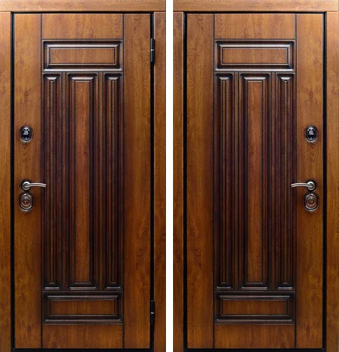 Дверь филенчатая из массива сосны №12