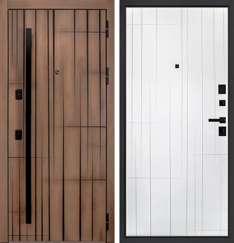 Дверь уличная в частный дом с терморазрывом №102