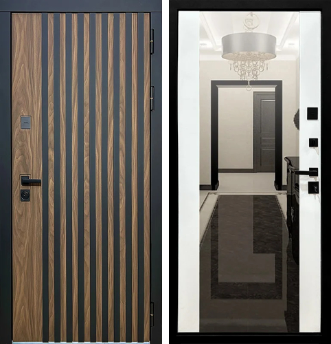 Дверь для загородного дома с терморазрывом №113