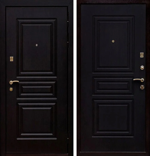 Уличная дверь с терморазрывом №42