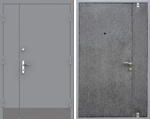 Дверь тамбурная металлическая №5