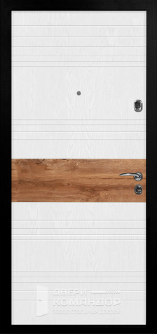Дверь входная теплая для частного дома №63 - внутренняя сторона