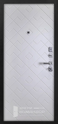 Уличная входная дверь с терморазрывом №127 - внутренняя сторона