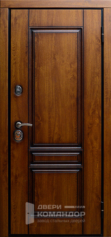 Дверь входная деревянная утепленная №10 - наружная сторона