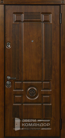 Входная металлическая дверь в частный дом №44 - наружная сторона