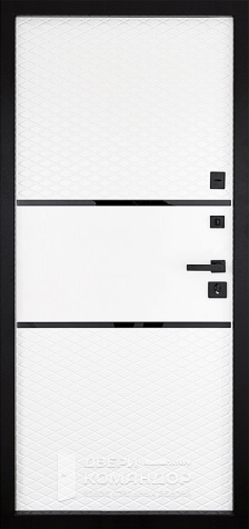 Железная дверь с терморазрывом для частного дома №68 - внутренняя сторона