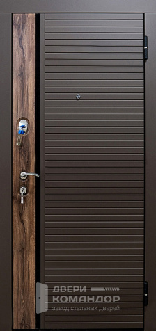 Дверь входная теплая для частного дома №63 - наружная сторона