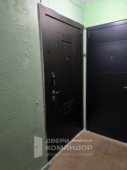 Дверь входная металлическая Викинг венге / дуб белёный АСД