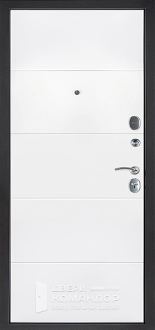 Металлическая дверь с терморазрывом для коттеджа №94 - внутренняя сторона