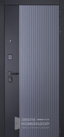 Дверь металлическая входная уличная с терморазрывом утепленная №130 - наружная сторона