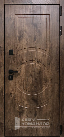 Входная дверь с терморазрывом для загородного дома №46 - наружная сторона