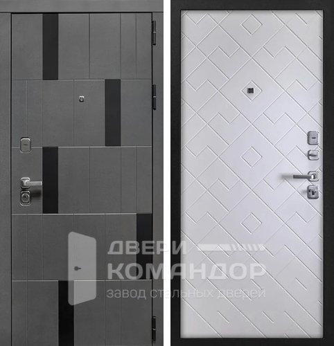 Уличная входная дверь с терморазрывом №127