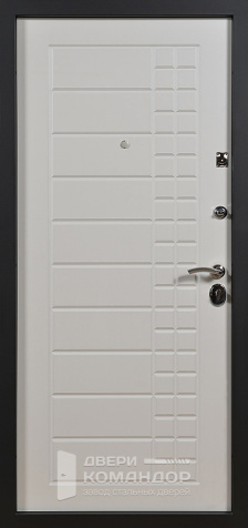 Дверь металлическая графит №62 - внутренняя сторона