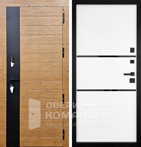 Железная дверь с терморазрывом для частного дома №68