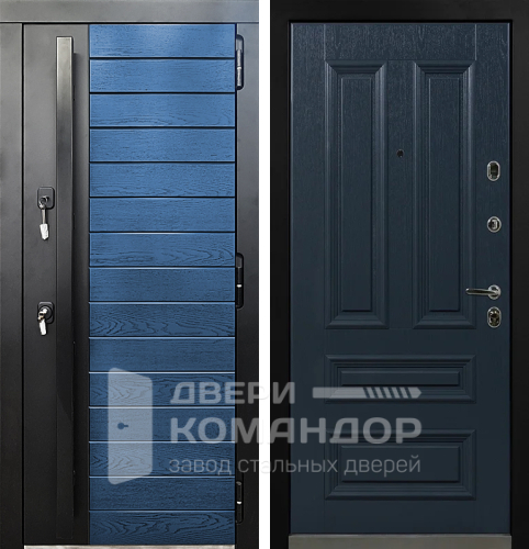 Металлическая дверь с терморазрывом для дачи №65