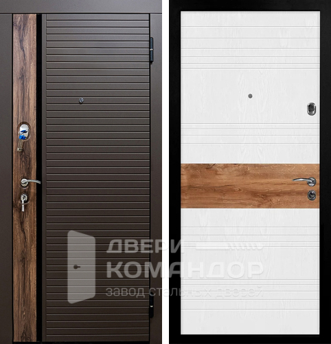 Дверь входная теплая для частного дома №63