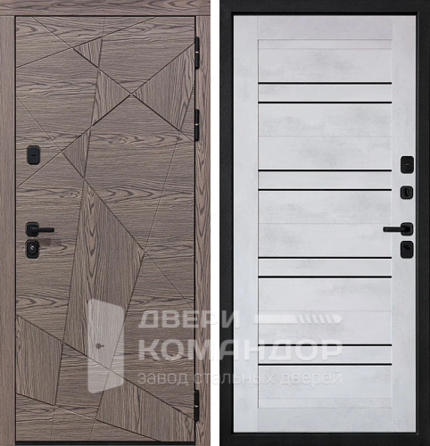 Металлическая дверь с терморазрывом в деревянный дом №91