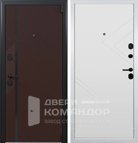 Теплая входная дверь с терморазрывом №92
