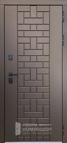 Металлическая дверь с терморазрывом для частного дома №89 - наружная сторона