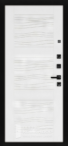 Дверь наружная с терморазрывом №54 - внутренняя сторона