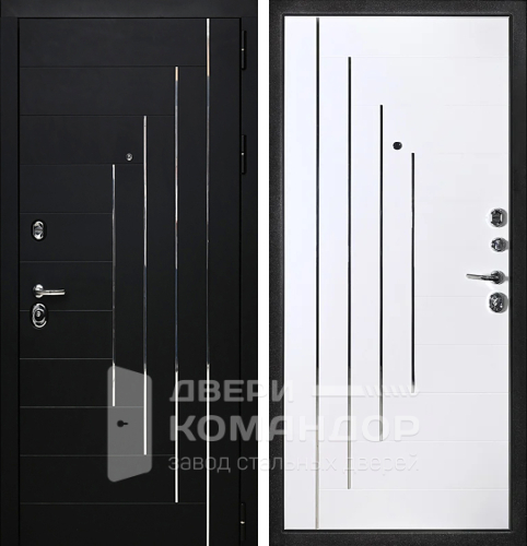 Утепленная дверь для загородного дома №72